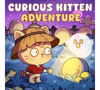 Curious Kitten Adventure: A cute, fun, and easy-to-use cat coloring book that helps relax and spark creativity perfect for Adults and Teens