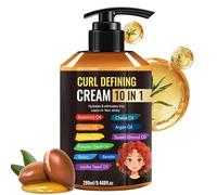 Curl Defining Cream - 280ml Leave In Frizz Control Conditioner | Curly Hair Styling Cream For Soft Defined | Ideal For Men Women Travel Daily Care Home Salon
