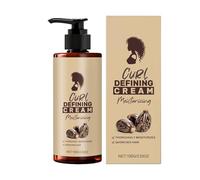 Curl Defining Cream, Crema De Rizado Antifrizz, Loción Mejorada De Rizo De 100 Ml De Larga Duración, Crema Ondulada De Peinado Para Mujeres, Control De Frizz, Fórmula Hidratante, Tratamiento Para Pelo