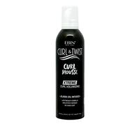Curl & Twist Xtreme Curl Mousse Volumizing - Aceite de jojoba y lavanda infundido, añade humedad, vitamina B fortalece el cabello a una mousse suave y gruesa y antiencrespamiento