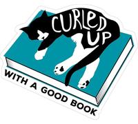 Curled Up With a Good Book Sticker (Pack of 6)
