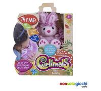 Curlimals Conejita Bibi Pelotas De Peluche Interactivo CUR00000 -Nuevo-Italia