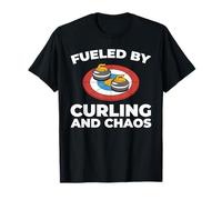 Curling Curlingcompetitivo Deportesdeinvierno Hielo Curling Camiseta