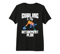 Curling es mi Plan de jubilación Curling Camiseta Premium