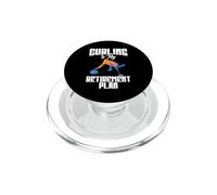 Curling es mi Plan de jubilación Curling PopSockets PopGrip para MagSafe