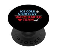 Curling Funny Sweep Hard Broom Cardio Ice Deporte de Invierno PopSockets PopGrip Adhesivo