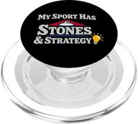 Curling Funny Sweep Hard Broom Cardio Ice Deporte de Invierno PopSockets PopGrip para MagSafe