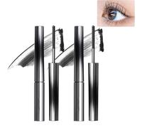 Curling Iron Mascara, Facelove Iron Eye Mascara, Mascara per occhi di ferro Facelove, mascara in ferro arricciato, Mascara Metallico, Mascara Per Ferro Arricciacapelli 3D (2PCS,Black)