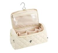 Curling Iron Travel Case - Makeup Brush Organizer, Hair Dryer Carrying Case with Thermal Shield, Hot Items Storage Sleeve for Flat Irons, Multiple Compartment Pouch, Grooming Kit for Women