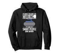 Curling Sport Curling Está Bien si no te Gusta el Rizado Sudadera con Capucha