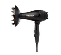 Curlsmith Defrizzion Travel Edition | Secador con difusor XL de 15,2 cm para ondas, rizos y cabello afro, compacto, plegable, doble voltaje