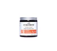 Curlsmith Double Cream Deep Quencher - Mascarilla capilar hidratante profunda para rizos, hidratante y desenredante, para todo tipo de rizos, vegano y libre de crueldad (8 oz)