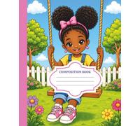 Curly Crowns & Big Smiles Composition Notebook| Notebook for Children| Wide-Ruled 100 Pages