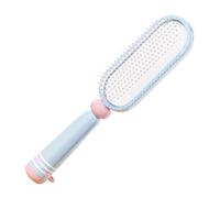 Curly Hair Brush, ABS Grooming Cushion Comb 24.7x5.3x2.8cm, Massage Cushion Brush for Salon, Home, Hotel, Daily Use, Commuting, Travel, Shower, All Hair Types