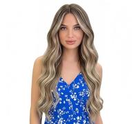 Curly Hair Piece - 18Inch Natural Invisible Clips Heat-Resistant Layered Wig,Fake Hair Claw Clip -Adaptable For Women Ladies Mothers Brides Working Students Event Wedding Office