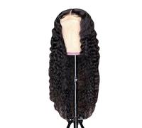 Curly Lace Front Wig Human Hair - HD Transparent Lace Closure Wig