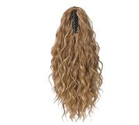 Curly Ponytail Extension - Clip In Hairpiece for Women Styling | Synthetic Fiber Natural Long Hair, Cosplay Party Daily Commuting Gathering Performance, Girls Teen Family Accessory
