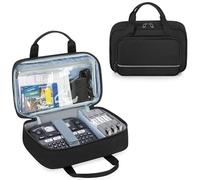 CURMIO Bolsa de Transporte Compatible con Brother P-Touch PT-D220/PT-D210, Estuche de Almacenamiento Portátil para Etiquetadora y Accesorios, Sólo Bolsa