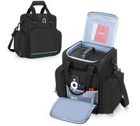 CURMIO Bolsa para Proyector, Bolsa de Transporte Compatible con Nebula Mars 3/Cosmos Laser 4K/SE Proyector y Accesorios, Negra (Solo Bolsa)