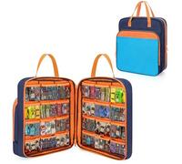 CURMIO - Funda de transporte para Hot Wheels hasta 99 piezas, coches de juguete a escala 1:64, autos de caja de cerillas, mini juguetes, muñecas pequeñas (solo bolsa)