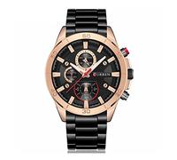 CURREN 8275 Luxury Tungsten Acero Reloj para Hombres de Negocios Relojes de Pulsera Deportivos análogos Ocasionales