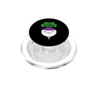 Currencias de Verduras Divertidas Comida Simple nabo PopSockets PopGrip para MagSafe
