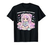 Current State: Cozy and Content. This is so me. Funny Girl Camiseta