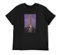 Currents Tame Impala Print Unisex T-Shirts Men tee Cotton Tops Black Shirt L