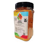 Curry en Polvo 360 g - Auténtica Mezcla de Especias Indias Estilo Madras - Sabor Intenso, 100% Natural, Vegano y Sin Gluten - Para Pollo, Arroz, Verduras y Guisos - Fabricado en España