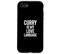 Curry is My Love Language Fun Food Design for Men Women Carcasa para iPhone SE (2020) / 7/8