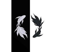 Curse of Fate: two Betta fish journal, white lined 143 pages, ideal for gifting someone dear, including yourself.