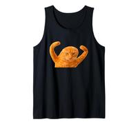 Cursed Cat Meme Dank Meme Cursed Angry Weird Cat Meme Camiseta sin Mangas