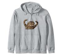 Cursed Cat Meme Dank Meme Cursed Angry Weird Cat Meme Sudadera con Capucha