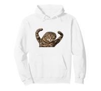 Cursed Cat Meme Dank Meme Cursed Angry Weird Cat Meme Sudadera con Capucha