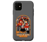 Curses & Spells For Kids Halloween Retro Funny Adult Humor Carcasa para iPhone 11