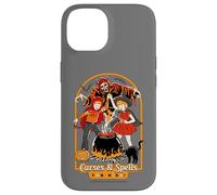 Curses & Spells For Kids Halloween Retro Funny Adult Humor Carcasa para iPhone 14