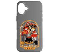 Curses & Spells For Kids Halloween Retro Funny Adult Humor Carcasa para iPhone 16 Plus