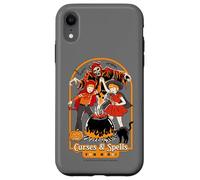 Curses & Spells For Kids Halloween Retro Funny Adult Humor Carcasa para iPhone XR