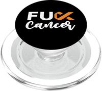 Cursive Follar Cáncer de riñón Cinta Naranja Conciencia del cáncer PopSockets PopGrip para MagSafe