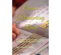 Cursive Handwriting Book: A to Z Capital and Small Letters Cursive Writing Handwriting Practice Book