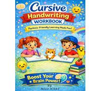 Cursive Handwriting Workbook for Dyslexic Kids: Step-by-Step Cursive Letter Tracing for Kids Ages 6-10 | Dyslexia-Friendly Design for Home, School & Therapy