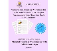 Cursive Handwriting Workbook for Kids: Master the Art of Elegant Penmanship: Alphabet Tracing & Word Practice with Guided Lined Paper