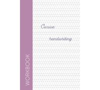 Cursive Handwriting workbook practice calligraphy practice 55 pages matte cover handwriting propisi