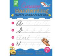 Cursive Letter Tracing Workbook for Kids, Practice Workbook to learn the Cursive Letter Numbers for Kids, Cursive Letter Numbers Handwriting Practice ... Large Pages 8.5 x 11 Inch (216 x 279 mm).