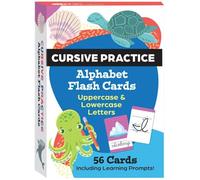 Cursive Practice Alphabet Flash Cards (Flash Card Series)