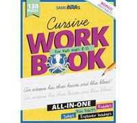 Cursive Workbook for kids ages 8-12: Master Writing Skills with Fun Facts, Jokes, Riddles, Creative Prompts & More (Fun & Learn)