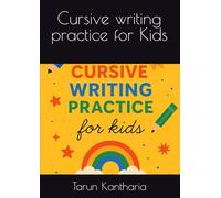 Cursive writing practice for Kids
