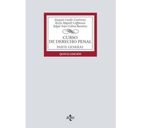 Curso de Derecho penal: Parte General (Derecho - Biblioteca Universitaria de Editorial Tecnos)