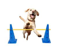Curso de Obstáculos para Perros de Jardín Altura Ajustable Estructura