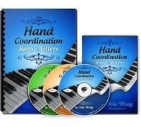 Curso de Piano Corridas, Rellenos y Coordinación de la Mano: Acordes de piano (3 DVD, 1 libro) (Curso de estudio en casa)